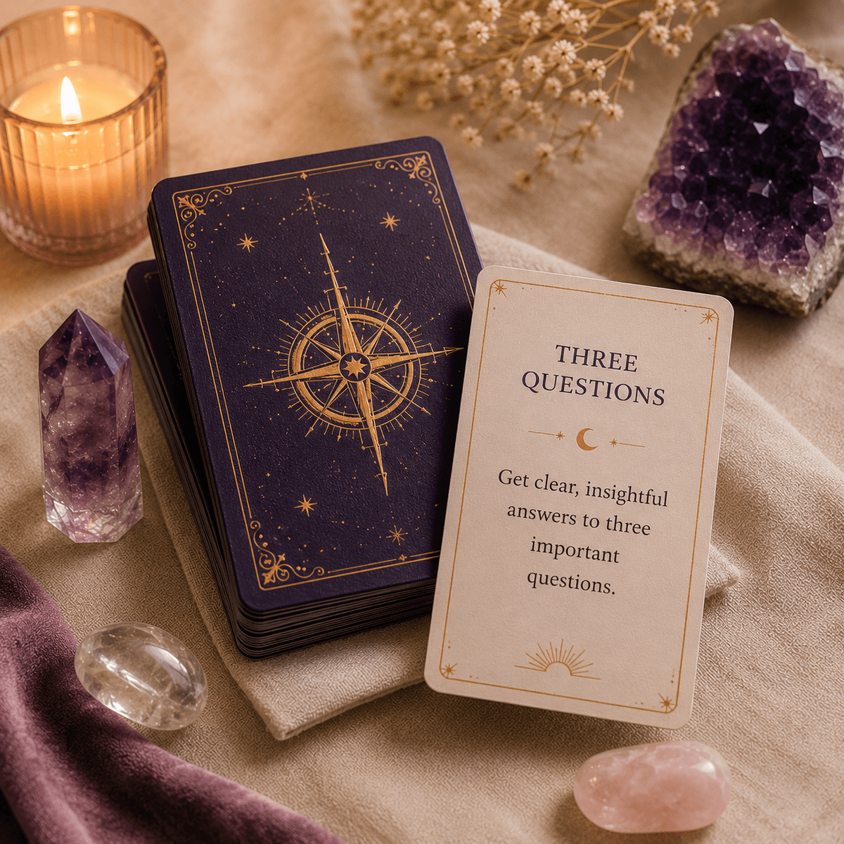 3-Question Detailed Tarot Reading