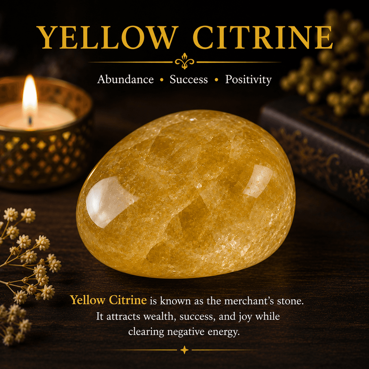 Yellow Citrine Bracelet
