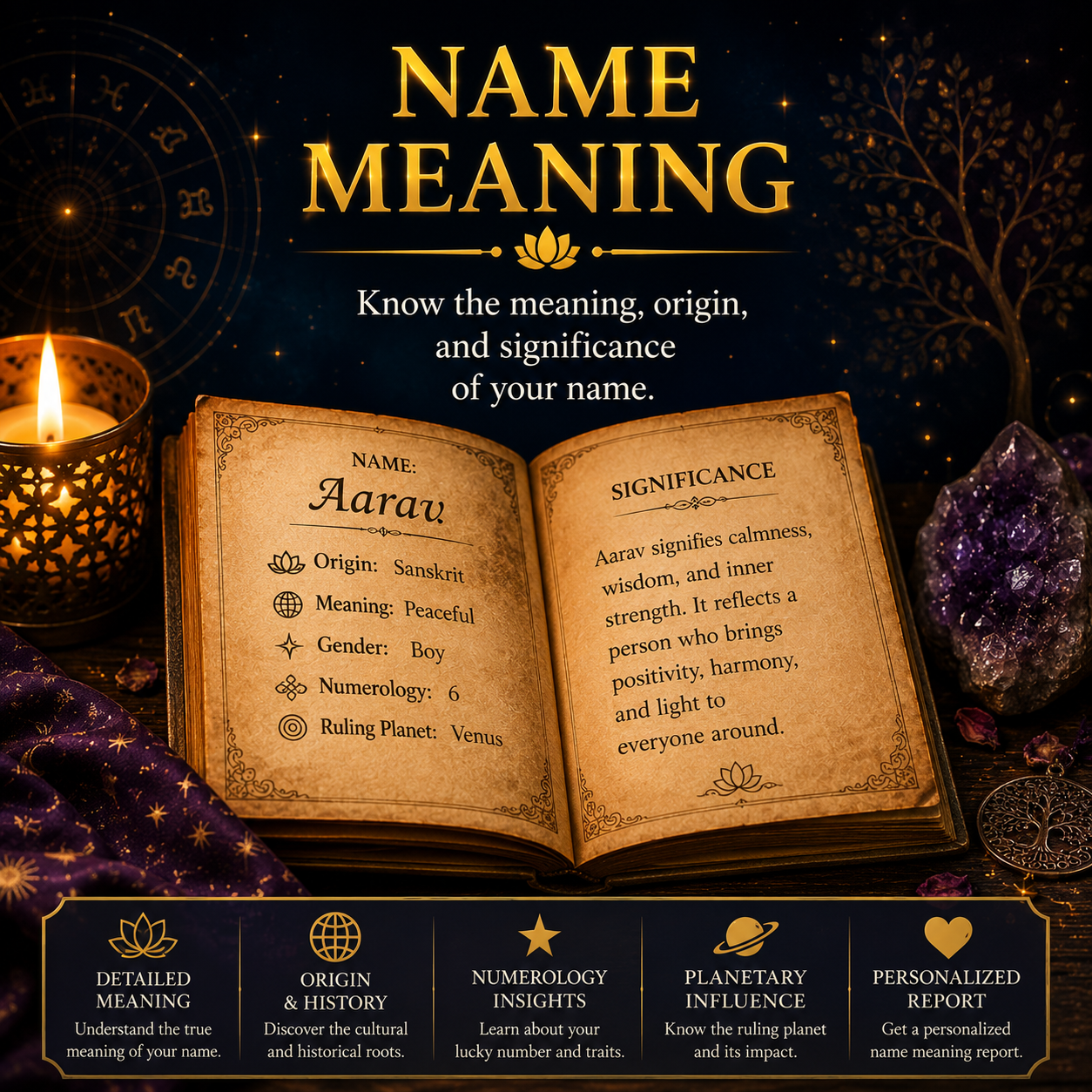 Name + Numerology Meaning